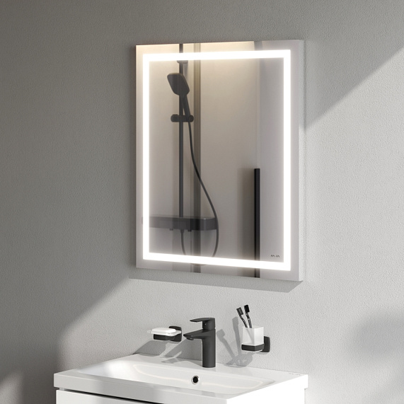 Зеркало с подсветкой в ванную прямоугольное 60 AM.PM Gem M91AMOX0601WG сенсорное-2