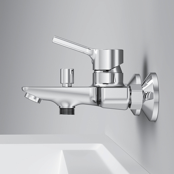 Смеситель для ванны и душа AM.PM X-Joy S F85B10000 хром-4