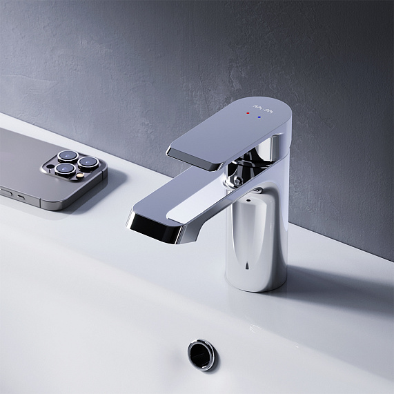 Смеситель для раковины (умывальника) AM.PM Flash F9H02100 хром