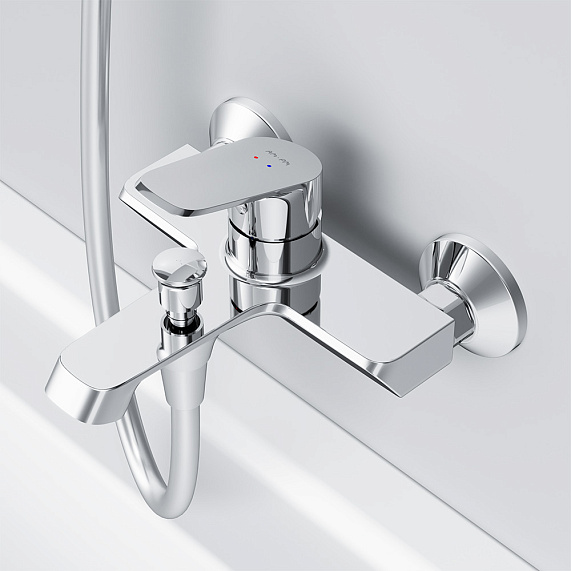 Смеситель для ванны и душа AM.PM Flash F9H10000 хром-6