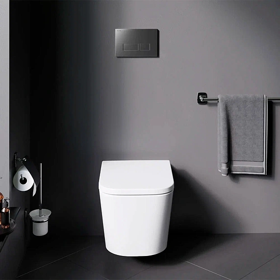 Унитаз подвесной AM.PM Moxie C9M1700SC безободковый с сиденьем микролифт, белый-2