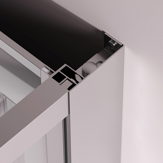 Душевая кабина 120x80 AM.PM Above W9XC-403-12080MT профиль серебристый, низкий поддон-6