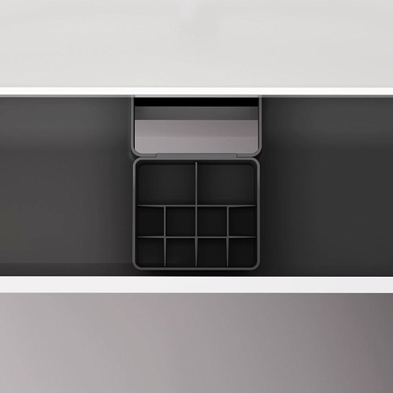 Тумба с раковиной 80 AM.PM Above M9X-FHX0802WG-WCC0800WG подвесная белая глянцевая-6