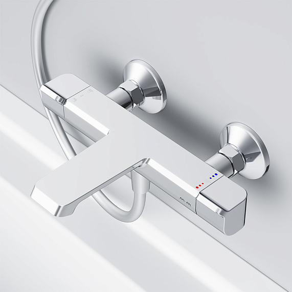 Смеситель для ванны и душа AM.PM Flash F9H50000 термостат, хром-2