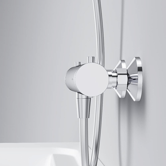 Смеситель для душа AM.PM Libre F6040000 термостат, хром-5
