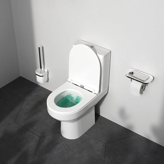 Унитаз напольный AM.PM Spirit 2.0 C708600WH безободковый-2