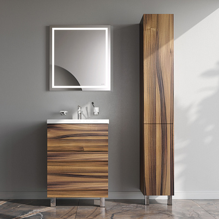 Тумба с раковиной 60 AM.PM Gem M90FSX0602HF напольная на ножках орех