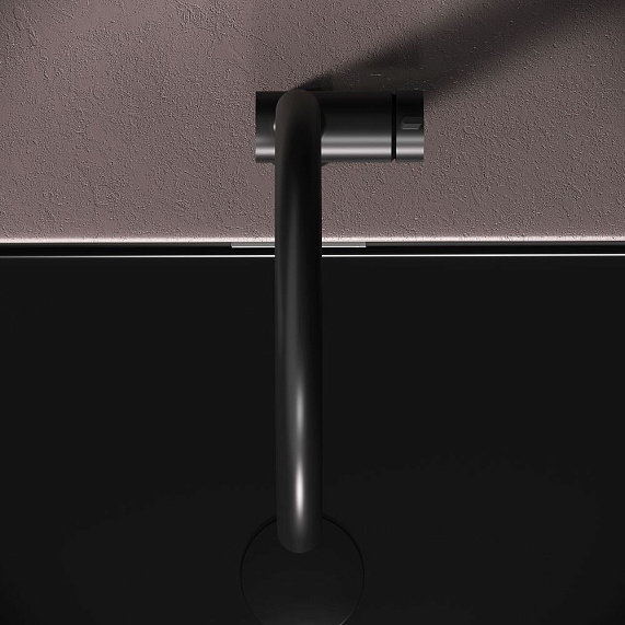 Смеситель для кухни AM.PM Func F8F07022 высокий с С-изливом, черный-4