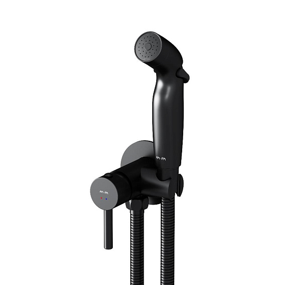 Гигиенический душ со смесителем AM.PM Above F0H9X022 черный встраиваемый-9