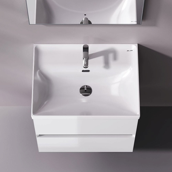 Раковина мебельная 60 AM.PM Above M9XWCC0600WG белая встраиваемая-1