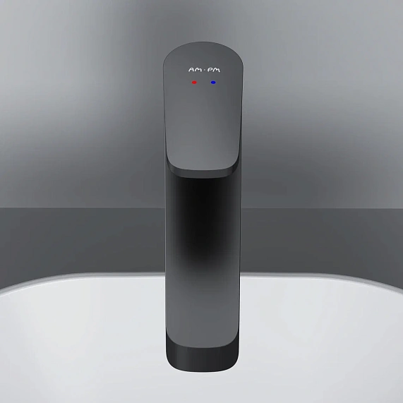 Смеситель для раковины (умывальника) AM.PM Func F8F92022 высокий, черный-3