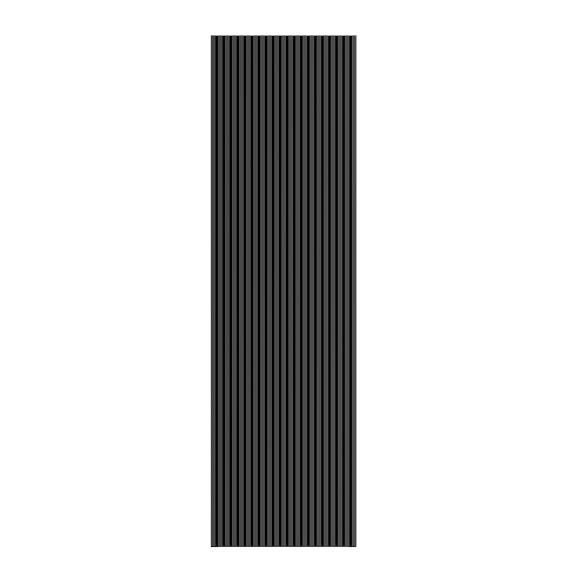 Шкаф-пенал для ванной 30 AM.PM Struktura M9SCHR0306BMVS навесной, черный матовый-1