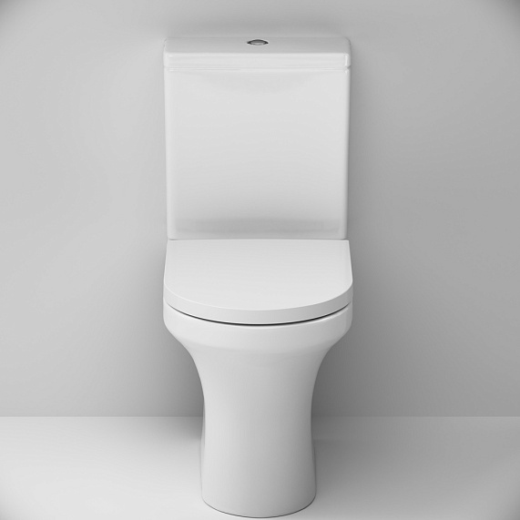 Унитаз-компакт напольный AM.PM X-Joy C85A8601SC безободковый с сиденьем микролифт, белый-5
