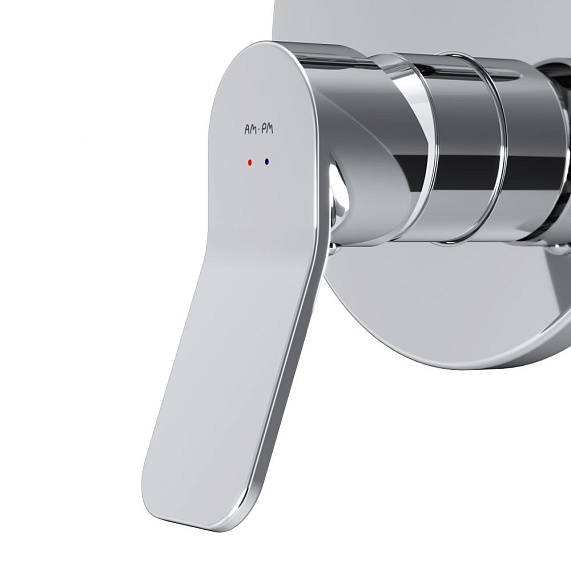 Смеситель для ванны и душа AM.PM X-Joy F85A55000 хром встраиваемый-4