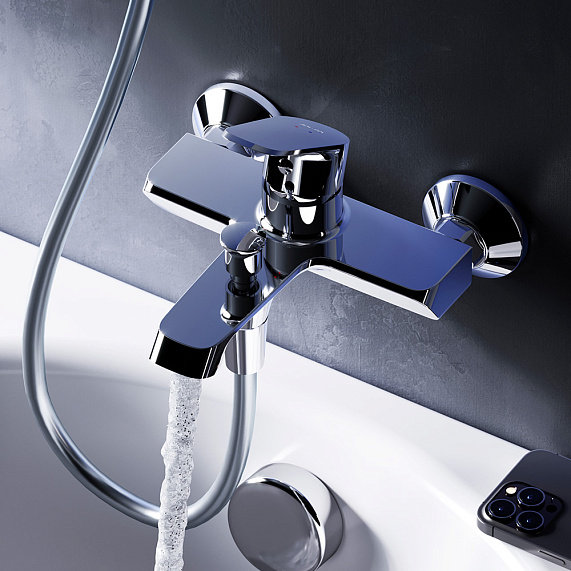 Смеситель для ванны и душа AM.PM Flash F9H10000 хром-1