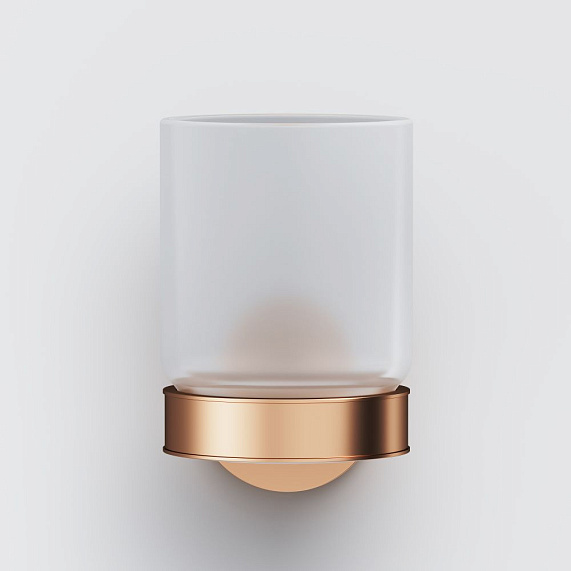 Набор аксессуаров AM.PM X-Joy розовое золото (диспенсер, крючок, стакан для зубных щеток)-2