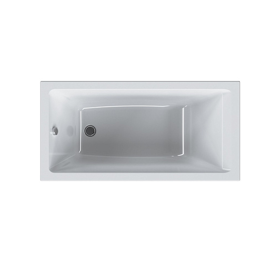 Ванна акриловая 140x70 AM.PM Gem W93A-140-070W-A белая глянцевая
