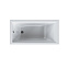 Ванна акриловая 140x70 AM.PM Gem W93A-140-070W-A белая глянцевая