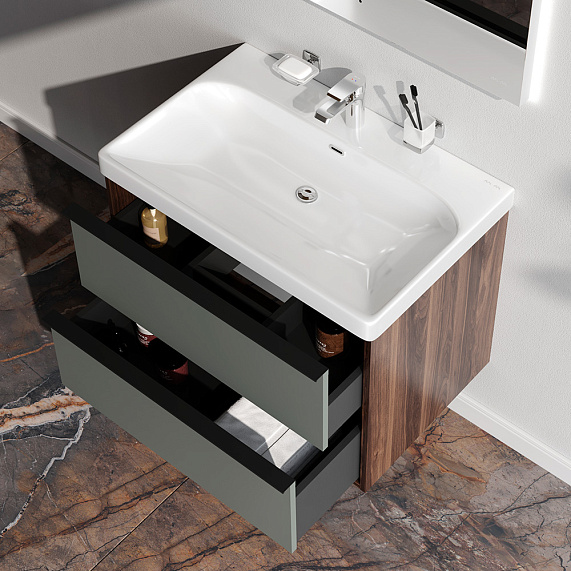 Тумба под раковину 75 AM.PM Stern M7LFHX0752GM под дерево-2