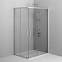 Душевое ограждение без поддона 90x120 AM.PM Gem W90G-403-120290-MT профиль серебристый