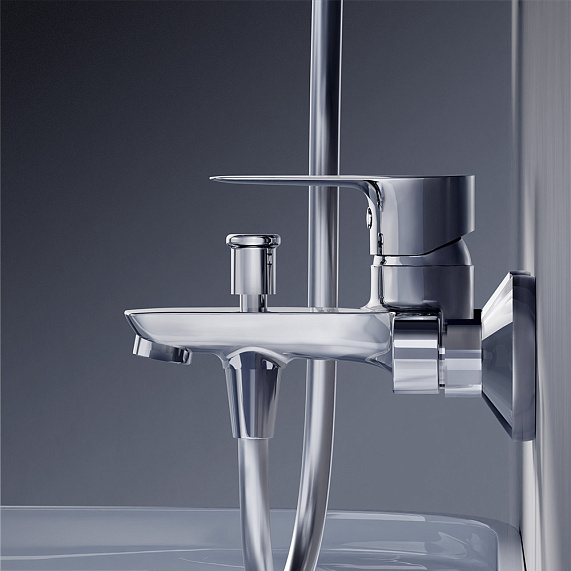 Смеситель для ванны и душа AM.PM Drive F9U1000 хром-2