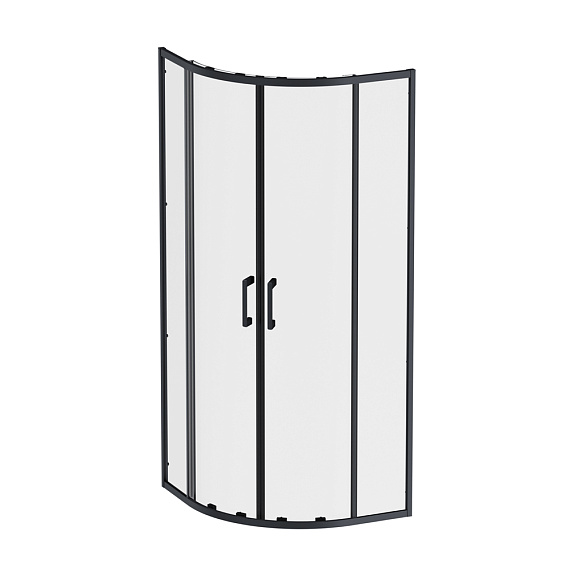 Душевое ограждение без поддона 80x80 AM.PM Above W9XG-401-8080-BT профиль черный-14