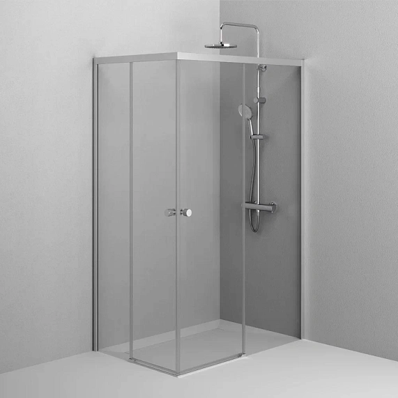 Душевое ограждение без поддона 80x120 AM.PM X-Joy W94G-403-120280-MT1K профиль серебристый-3