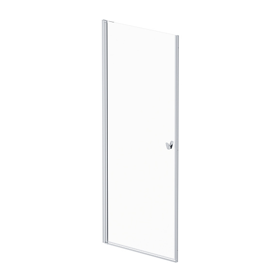 Душевая перегородка с дверью 80x190 AM.PM Sunny W87G-80-1P-MT прозрачное стекло, профиль серебристый-5