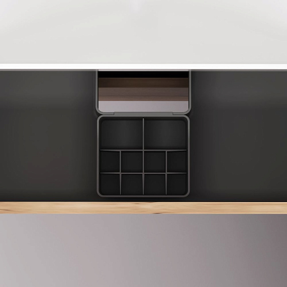 Тумба с раковиной 60 AM.PM Above M9X-FHX0602OF-WCC0600WG подвесная под дерево-6