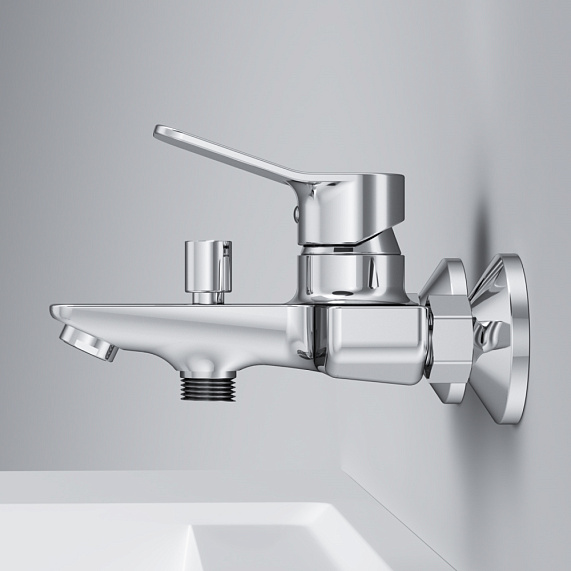 Смеситель для ванны и душа AM.PM X-Joy F85A10000 хром-4