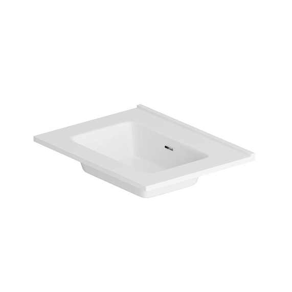 Тумба с раковиной 60 AM.PM Sense M7B-FUX0602WG-WCC0602WG подвесная/напольная на ножках, белый глянец-5