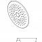 Верхний тропический душ AM.PM Like F0580000