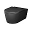Унитаз подвесной AM.PM Func C8F1701MBSC безободковый с сиденьем микролифт, чёрный матовый
