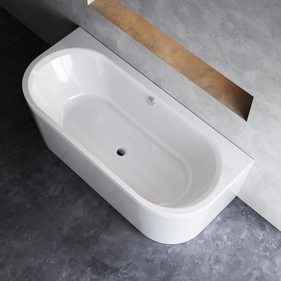 Ванна акриловая закругленная 170x75 AM.PM X-Joy W94A-170U75W-ARP белая глянцевая, комплект c каркасом, панелью-11