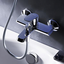 Смеситель для ванны и душа AM.PM Func F8F10000 хром