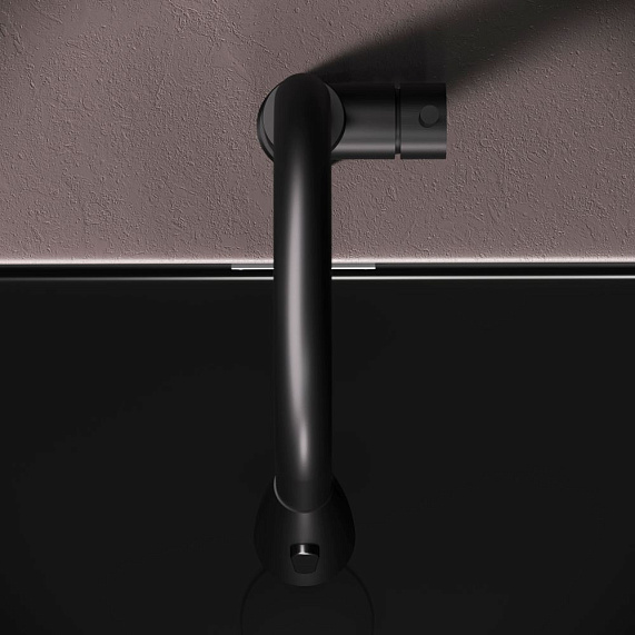 Смеситель для кухни AM.PM X-Joy S F85B07522 высокий, с выдвижным изливом, черный-2