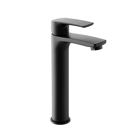 Смеситель для раковины (умывальника) Damixa Eclipse 2.0 480250300 высокий черный-2