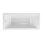 Ванна акриловая 170x75 AM.PM Gem W93A-170-075W-A белая глянцевая