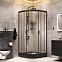 Комплект душевое ограждение AM.PM Gem WK90EN с душевым гарнитуром