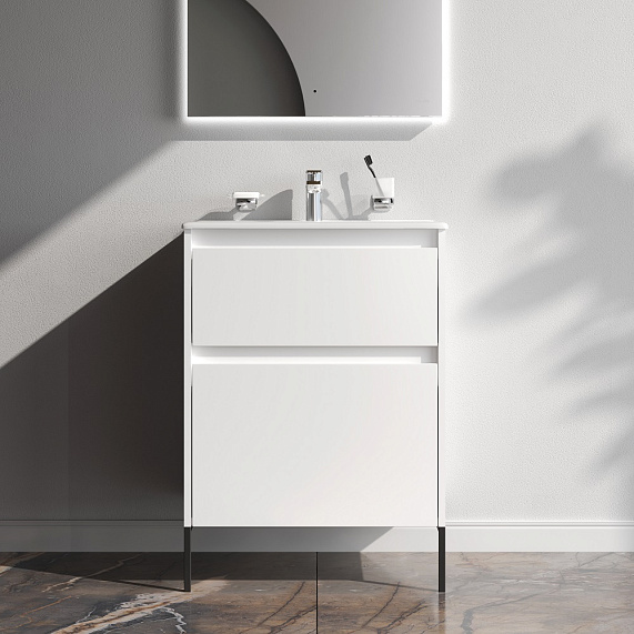 Тумба под раковину 60 AM.PM Flash M9HFUX0602WM белая матовая