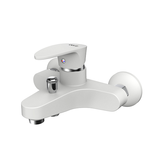 Смеситель для ванны Dorff  Alpha D9010000WH белый-2