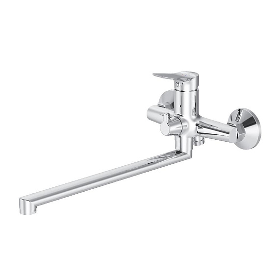 Смеситель для ванны и душа AM.PM Force F9F90200 длинный излив, хром-9