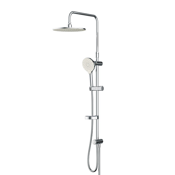 Душевая система AM.PM Like F0780064 стойка с тропическим душем, хром-10