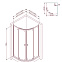 Душевой уголок c поддоном 80x80 AM.PM X-Joy W88E-205-080BT прозрачное стекло