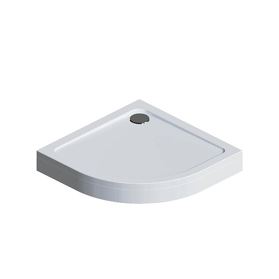 Душевой уголок с поддоном 90x90 AM.PM Gem W90G-401-090WT прозрачное стекло, профиль серебристый-1