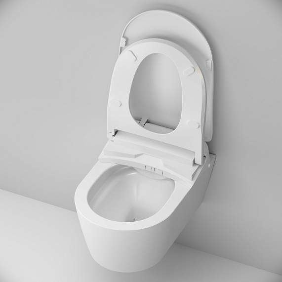 Унитаз-биде подвесной AM.PM Func C8F1702SC безободковый с электронным управлением, белый-5