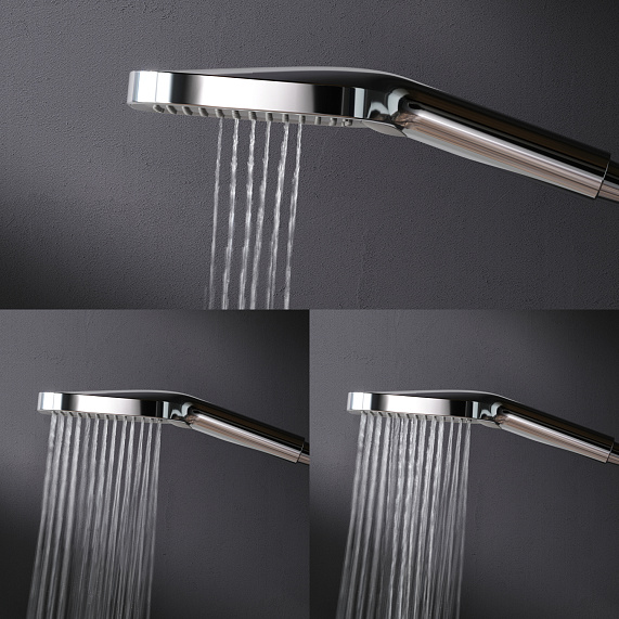 Душевая система AM.PM Func F078F200 стойка с тропическим душем, термостатом, смесителем, хром-6