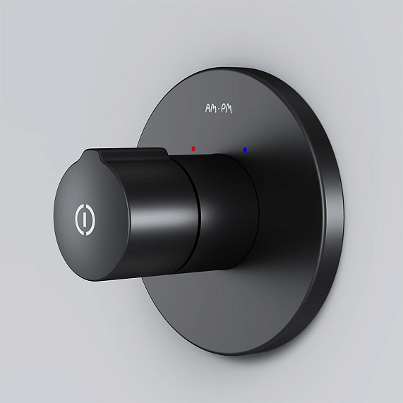 Смеситель для душа AM.PM X-Joy F85A65722 черный встраиваемый-2