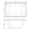 Ванна акриловая 170x70 AM.PM Gem W90A-170-070W-A1