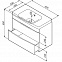 Тумба с раковиной 80 AM.PM Like M80FHX0802WG белый лак